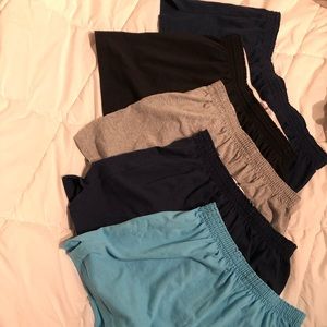 XL Soffe Shorts: 5 Pack